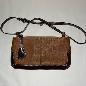 DOONEY & BOURKE Pebbled Leather Belt Bag w/ Strap Very Unusual! NEW